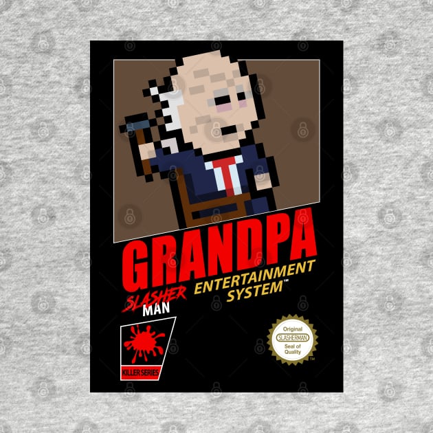 John Dugan "Grandpa" retro 8-bit horror gaming by WithoutYourHead
